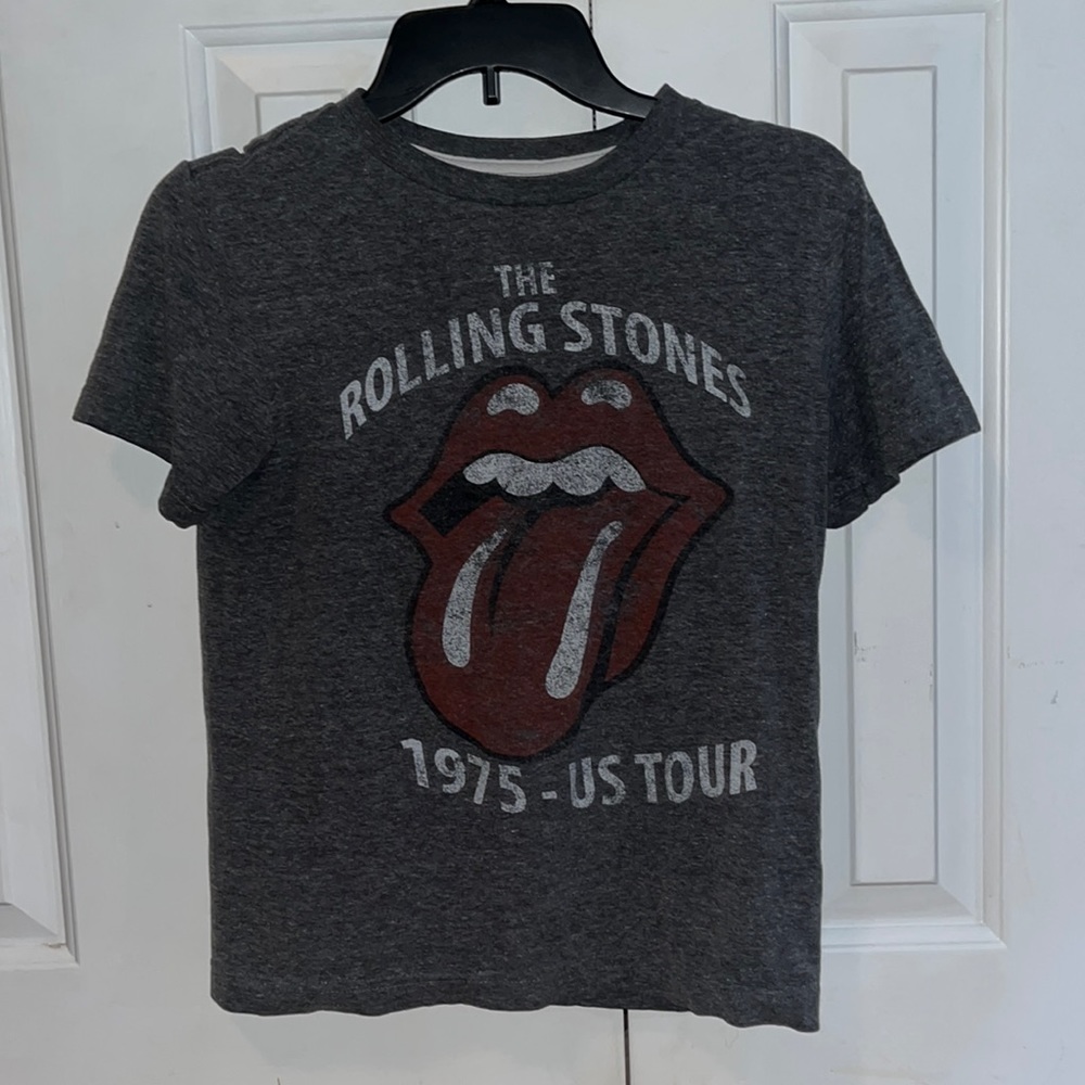 Rolling Stones Crop Top